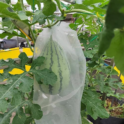 Belit 7 Pcs Watermelon Protection Bags Large Size Nylon Mesh Reusable Fruit Bags for Protecting Fruits Vegetables(23.6"x15.7") - size: 7psc 23.6"x15.7"