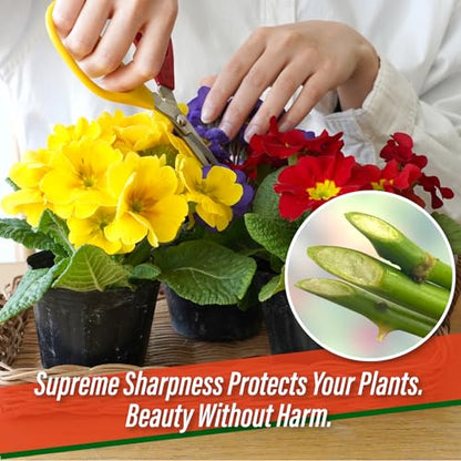 SUIZAN Trimming Scissors 6" - Japanese Garden Plant Herb Buds Flower Shears