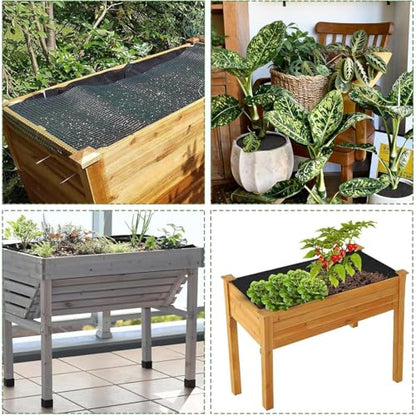 Raised Garden Bed Liner,Fabric Planter Liner for Vegetable Gardening