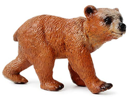 Forest Animal Figures Cake Toppers, Woodland Creatures Toy Figurines Set (5pcs Forest Animals)