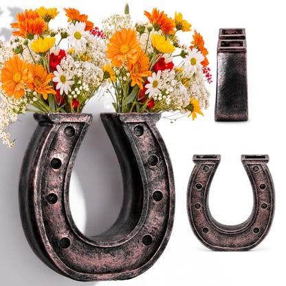 Qinyoung 1Pcs Horseshoe Hanging Wall Planters for Plants,Water Plant Vase - style: Water Plant Vase