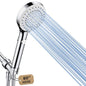 FASDUNT Shower Head with Handheld, High Pressure Showerhead with Long Hose - color: Premium Chrome, style: 6 Spray-Settings