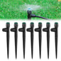 Anti-Drop Drip Irrigation Emitters Sprayers for 1/4" Tubing - style: 100pcs-360 Degree Sprayer