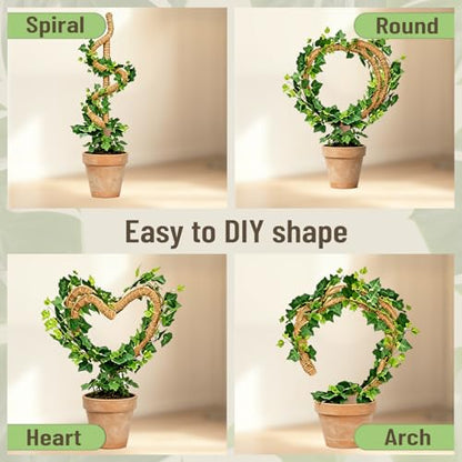 3-in-1 Moss Pole, Bendable 30IN Monstera Plant Support for Indoor-1 Pack - size: 30IN-1PACK
