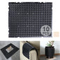 Black 10PCS Cat Scat Mat, Cat Deterrent Indoor Spikes to Keep Cats Off - color: Black