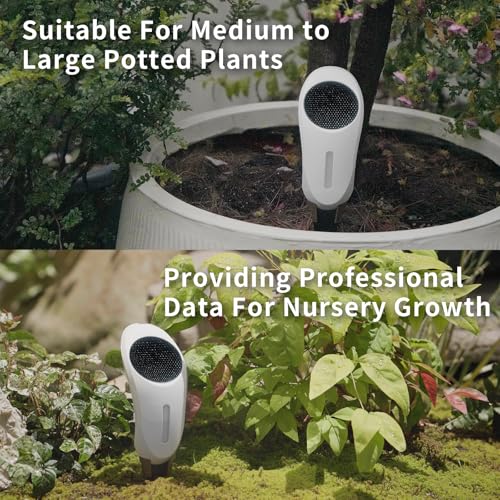 Netro Solar Powered Outdoor Smart Plant Sensor 2.4G WiFi APP-Based for Lawn