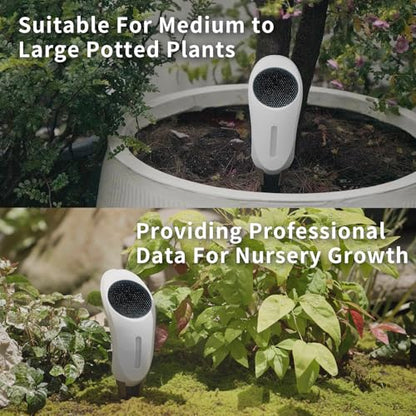 Netro Solar Powered Outdoor Smart Plant Sensor 2.4G WiFi APP-Based for Lawn