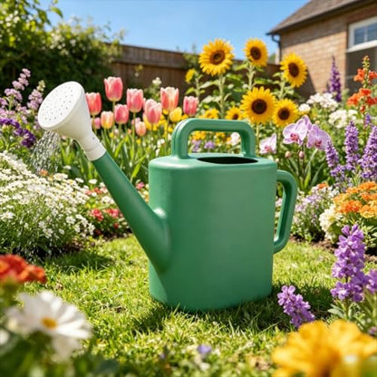 2 Gallon Watering Can, Outdoor Watering Can for Plants,