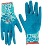 Digz Long Cuff Stretch Knit Garden Gloves with Full Finger Latex Coating - size: Small (Pack of 1)