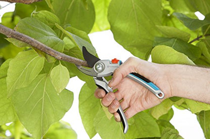 GARDENA Adjustable Bypass Pruning Shears, 1 in. Max Cut - 08906 - size: Large - 1" Diameter