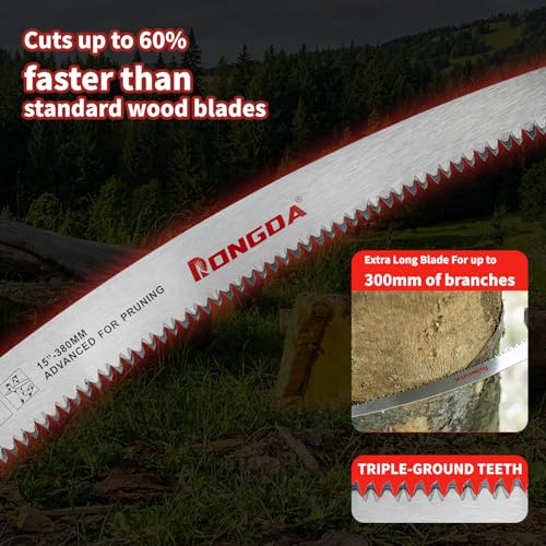 15 Inch Japanese Teeth Reciprocating Saw Blades 3-Piece - size: 15Inch-3PC