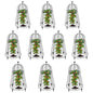 10 Packs Garden Cloches for Plants, Plant Protectors from Animals, Chicken Wire Cloche, Plant Cloche and Cage, Protection for Your Plants and Seedlings, 13" D x 20" H - Black - size: 10pcs - 20" High