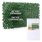 NatraHedge 20''X50'' Artificial Privacy Grass Wall Decor, Laurel Leaf - color: Laurel Leaf