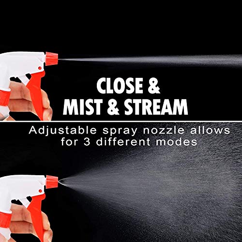 Empty Spray Bottles 16oz/2Pack - Adjustable Spray Bottles for Cleaning - size: 16 oz/2 pack