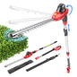 Ecarke Pole Hedge Trimmer Compatible with Milwuakee 18V (Tool Only) - color: Red