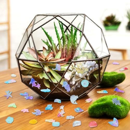 200 Pcs Mini Resin Ocean Animals, Tiny Variety Sea Figurines to Hide