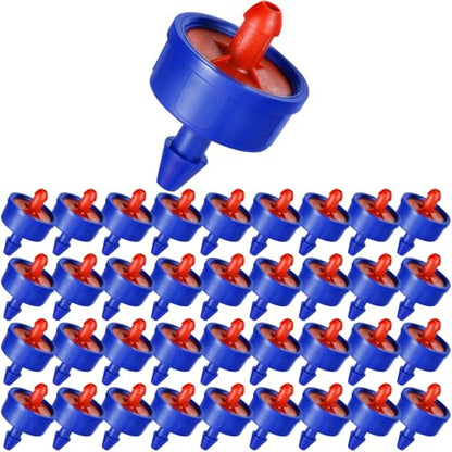 200Pcs 2 GPH Pressure Compensating Drip Emitters, 2 GPH Drippers - color: 200 PCS 2GPH
