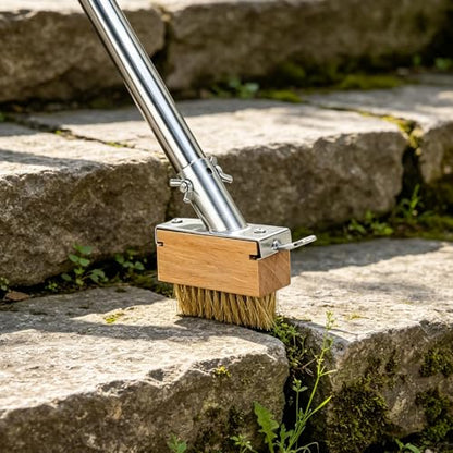 SANLIKE Crack Weeder Tool Set, 65in Long Handle Weed Remover for Patio