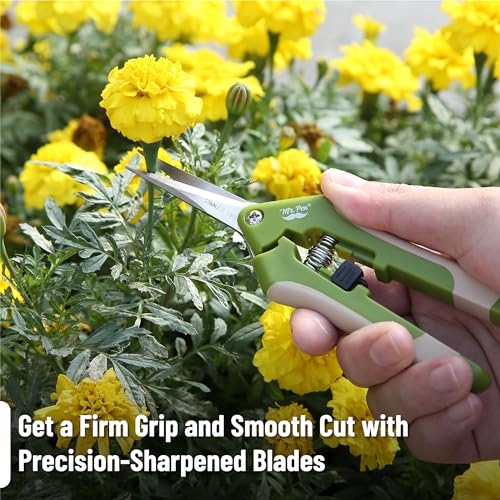 Mr. Pen- Gardening Scissors, 6.5 Inch, Green - style: Light Green