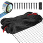 BSTPCOO Bird Netting for Chicken Coop 25x50ft, Poultry Netting, 2" Mesh - size: 25'×50'-2''
