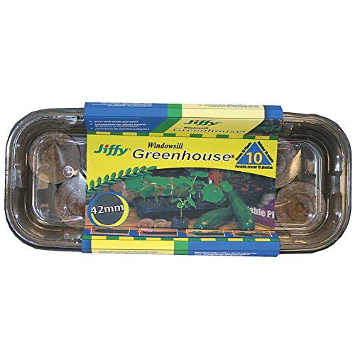 Jiffy 42mm Windowsill Greenhouse 10