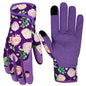 Leather Gardening Gloves for Women Garden Gloves Thorn Proof Heavy Duty Gloves Women Gardening Gift - color: Color C