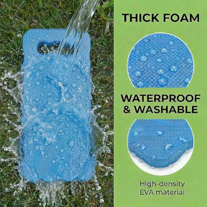 4 Pack Thick EVA Garden Kneeling Pad, 16x7 in Waterproof Knee Mat