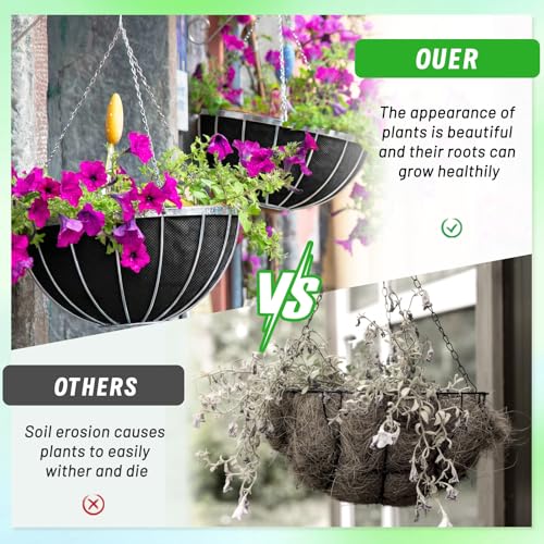 2PCS 63 * 83IN Raised Garden Bed Liner, Non Woven Fabric for Large Veg Trough, Cuttable Plant Liner Keeps Soil Contained & Water Drainage for Outdoor Planter Veg Trough - size: 63 * 83IN