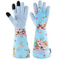 WANCHI Garden Gloves for Women Gift,Heavy Duty Gardening Gloves,Blue Medium - color: Blue, size: Medium (Pack of 1)