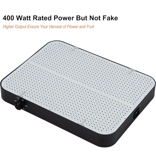 FECiDA Dimmable LED Grow Tent Light for 2x4 3x3 ft Coverage - size: 16.4x12.4-400