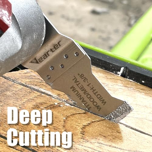 7PCS Diamond Oscillating Tool Blade Kit, for Grit Grout Removal