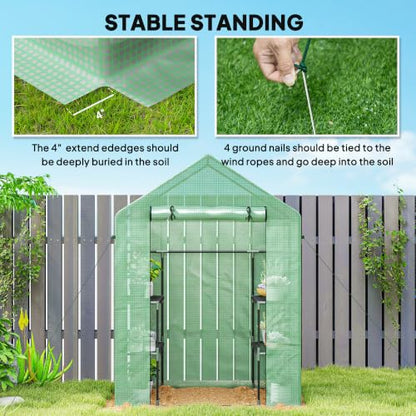 Greenhouse - color: Green