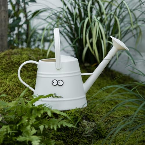 1 Gallon Watering Can for Plants - color: Light Gray