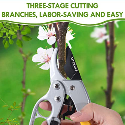 German-style Pruning Shears For Gardening - style: Yellow