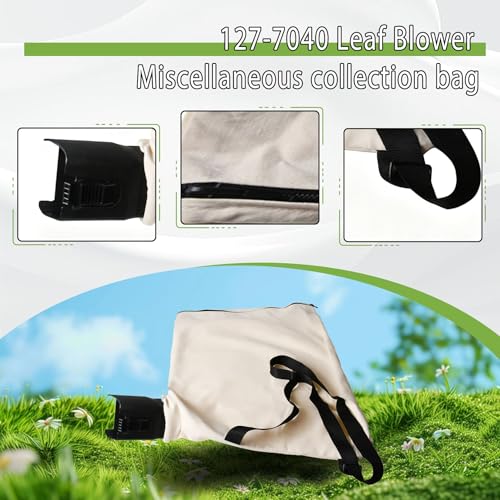 HOSTIC 127-7040 Leaf Blower Collection Bag Replacement for Toro 137-2336