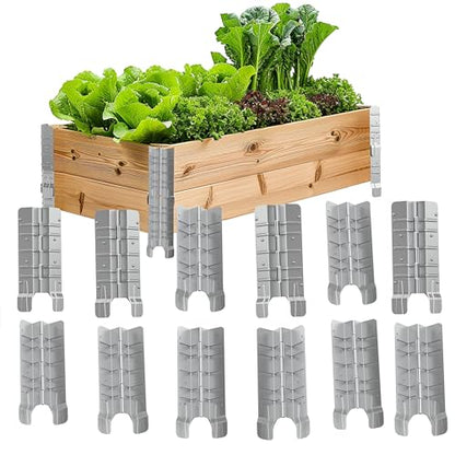 8" Pallet Collar Hinges - 12 PCS 3 Layers - Perfect for Custom-Depth Raised Garden Beds, Pet Enclosures, and Home Storage Solutions