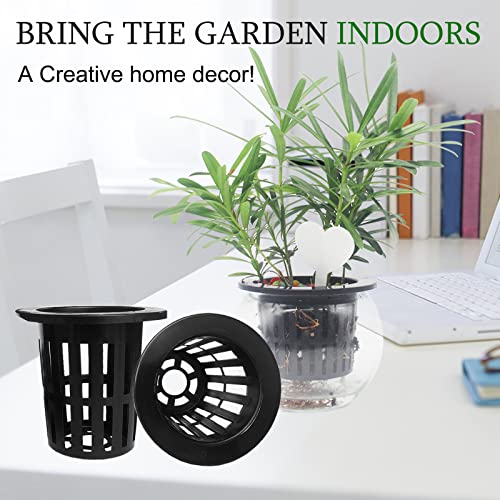 100 Pack 2 inch Net Pots Hydroponics Supplies Cups