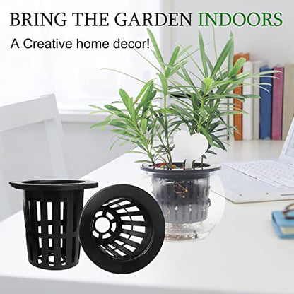 100 Pack 2 inch Net Pots Hydroponics Supplies Cups