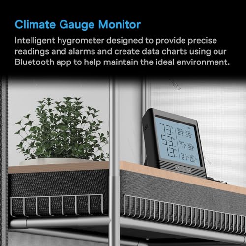 AC Infinity Temperature Humidity VPD Smart Hygrometer B1 w/ Bluetooth App - style: Ranged Sensor