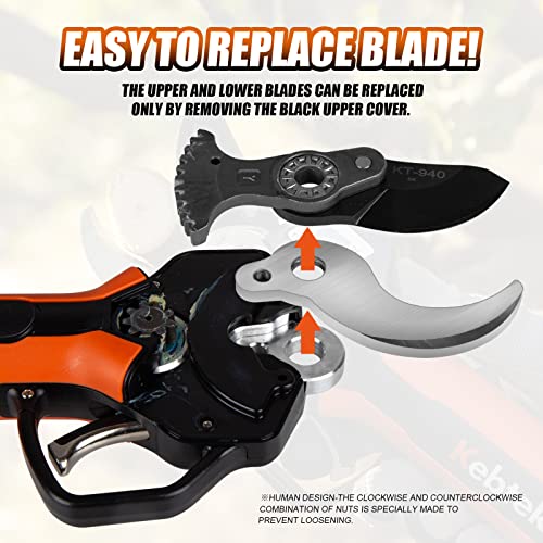 Kebtek Electric Pruners Cordless Pruning Shear 40MM Professional