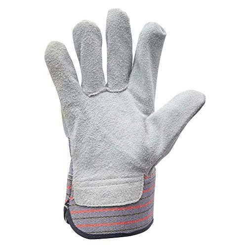 ATERET AG60 Work Gloves with Safety Cuff & Wing Thumb I 12 Pairs Glove Pack I Ideal Use for Lanscaping & Gardening - size: Pack of 36