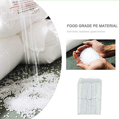 Disposable Arm Sleeves Covers, 100pcs Waterproof PE Oversleeves Covers - color: White
