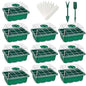 UWIOFF 12-Pack Seed Starter Trays, 144 Cells Seed Starting Tray