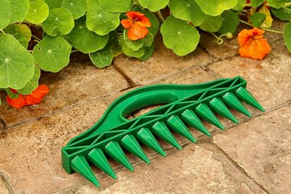 Row Seeder Tool for Seed and Seedling Spacing in Trays and Garden Rows Kit.