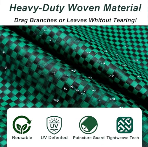 72-Gallon Reusable Yard Waste Bags 4 Pack