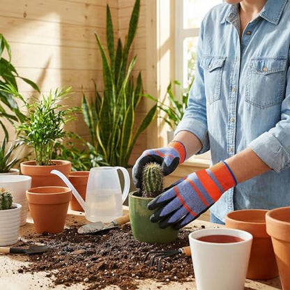 12 Pairs Gardening Gloves for Men Women, Summer Work Gloves