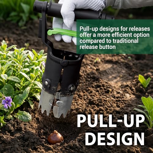 Garden Bulb Planter Tool 1-5 Inch Depth