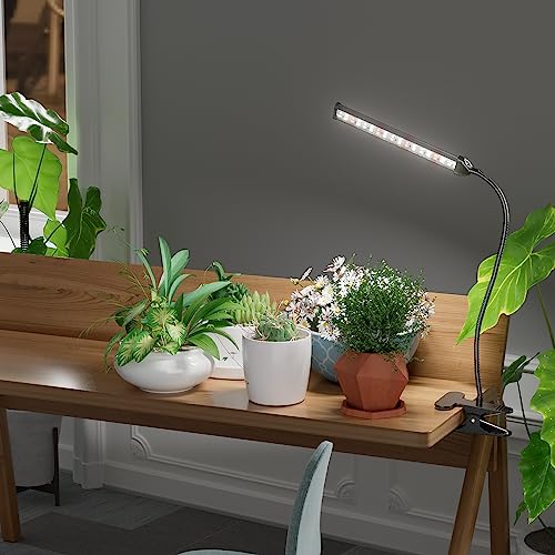 GooingTop Grow Light for Indoor Plants Growing, 6000K Full Spectrum (Pack of 2) - size: 40Watts (Pack of 2)