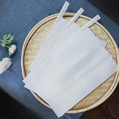 Fruit Protection Paper Bags - 50pcs White Cover Bags, 9.4x12.6in, Protect Fruit Trees, Grapefruit, Orchard, Frost - size: 25x32 cm