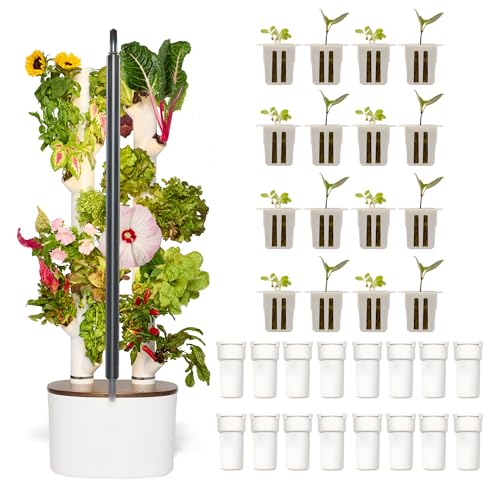 Gardyn Studio 2 Hydroponics Growing System - 16 Plants, Smart Tower